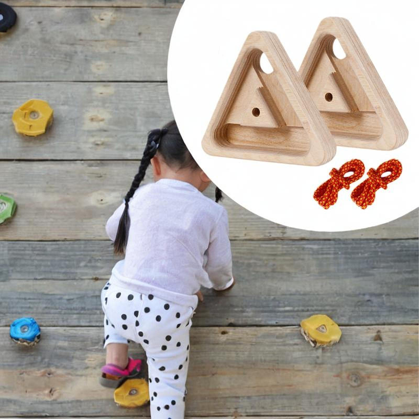 Тренировочная доска для скалолазания Треугольная скальная доска для укрепления запястий и предплечий