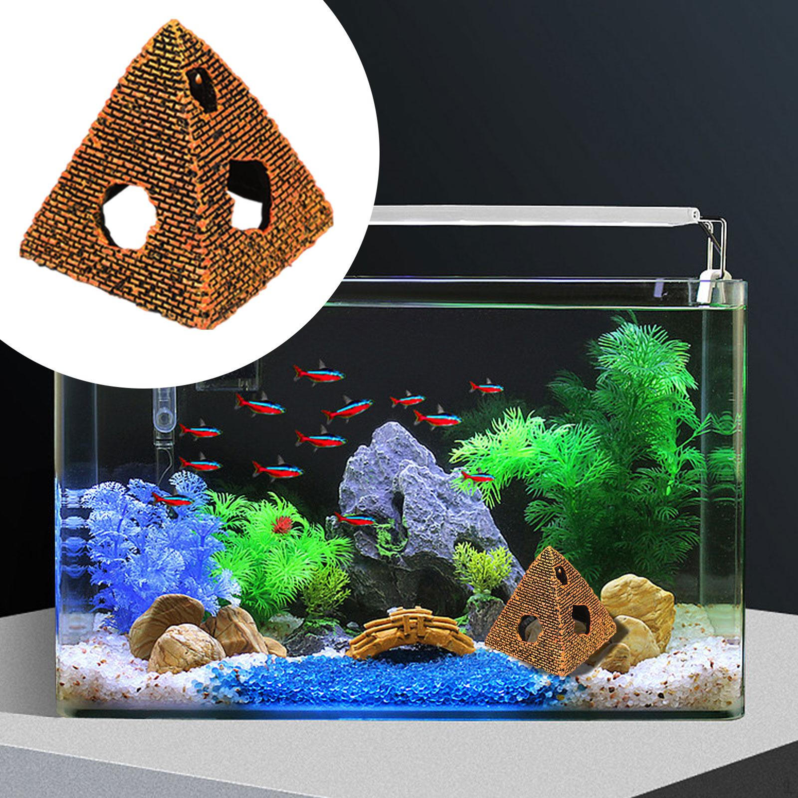 Декор для аквариума, укрытие для аквариума, скальная пещера, ландшафтные украшения, орнамент,