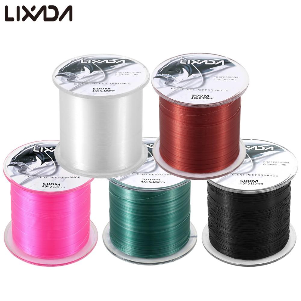 Lixada 500 м 0,8–8,0 нейлоновая леска прочная монофильная скальная морская леска